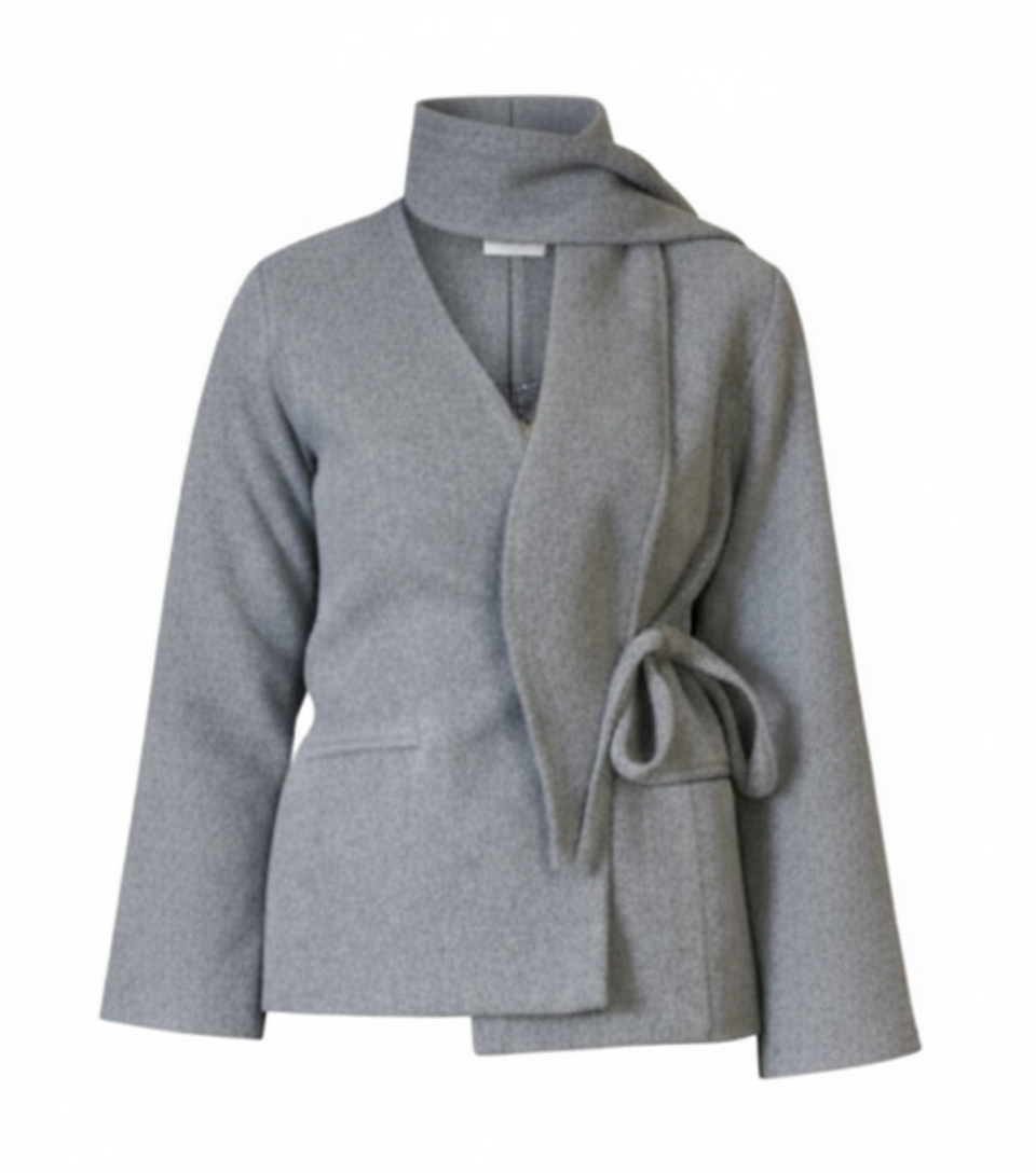 The Tailored Wrap Jacket
