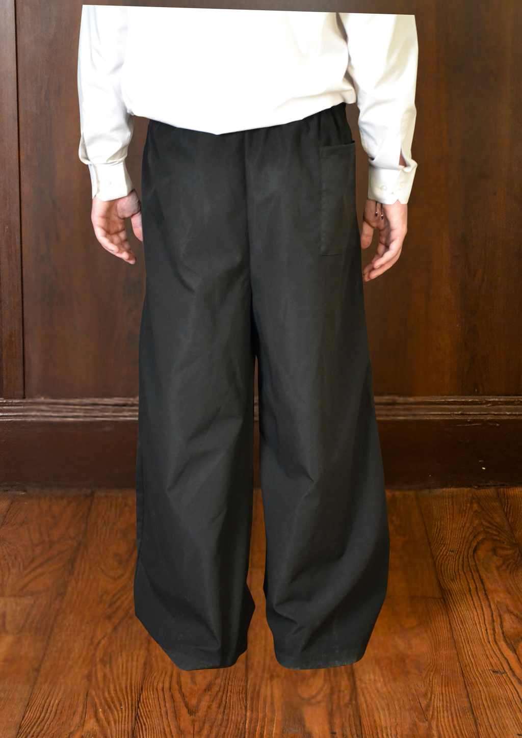 Unisex Pleated Pants