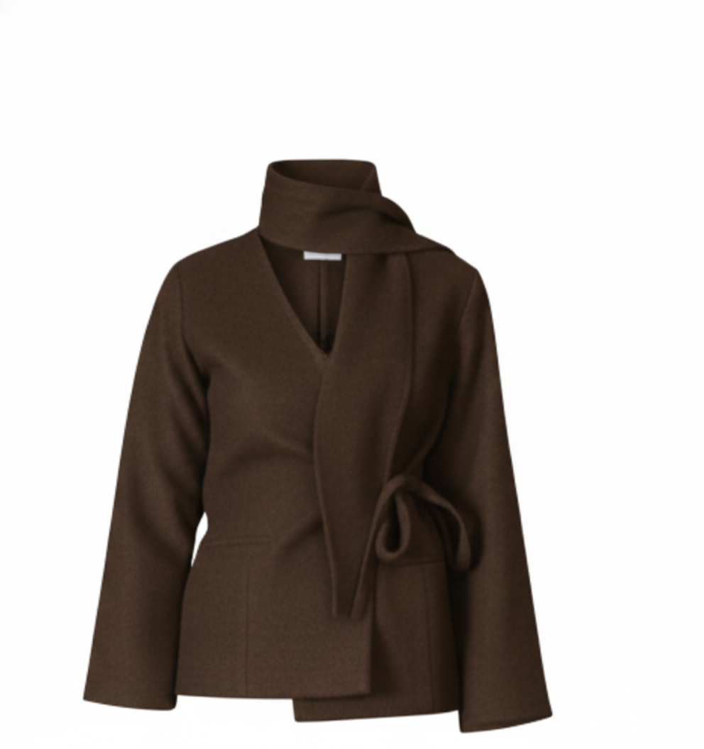 The Tailored Wrap Jacket