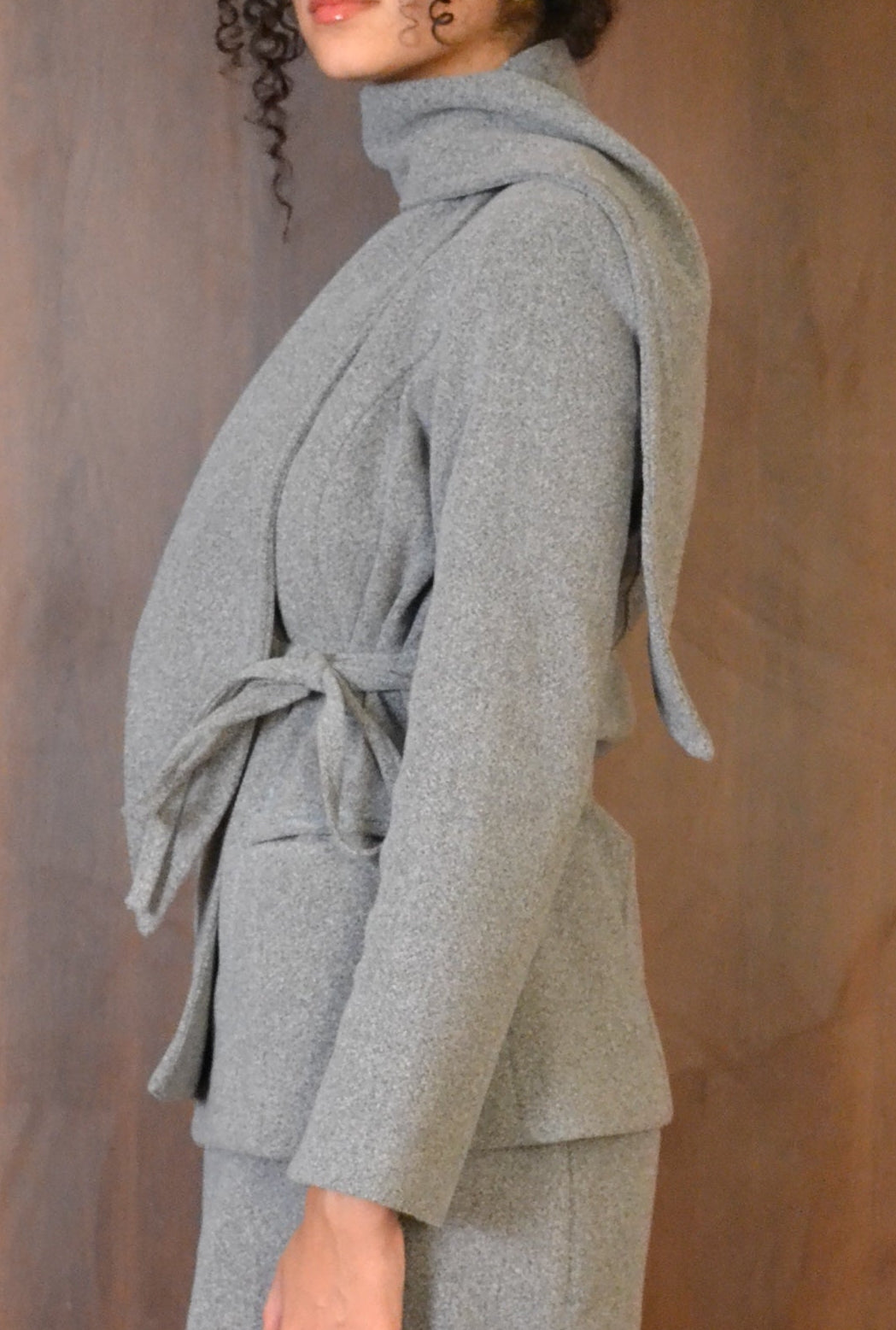 The Tailored Wrap Jacket