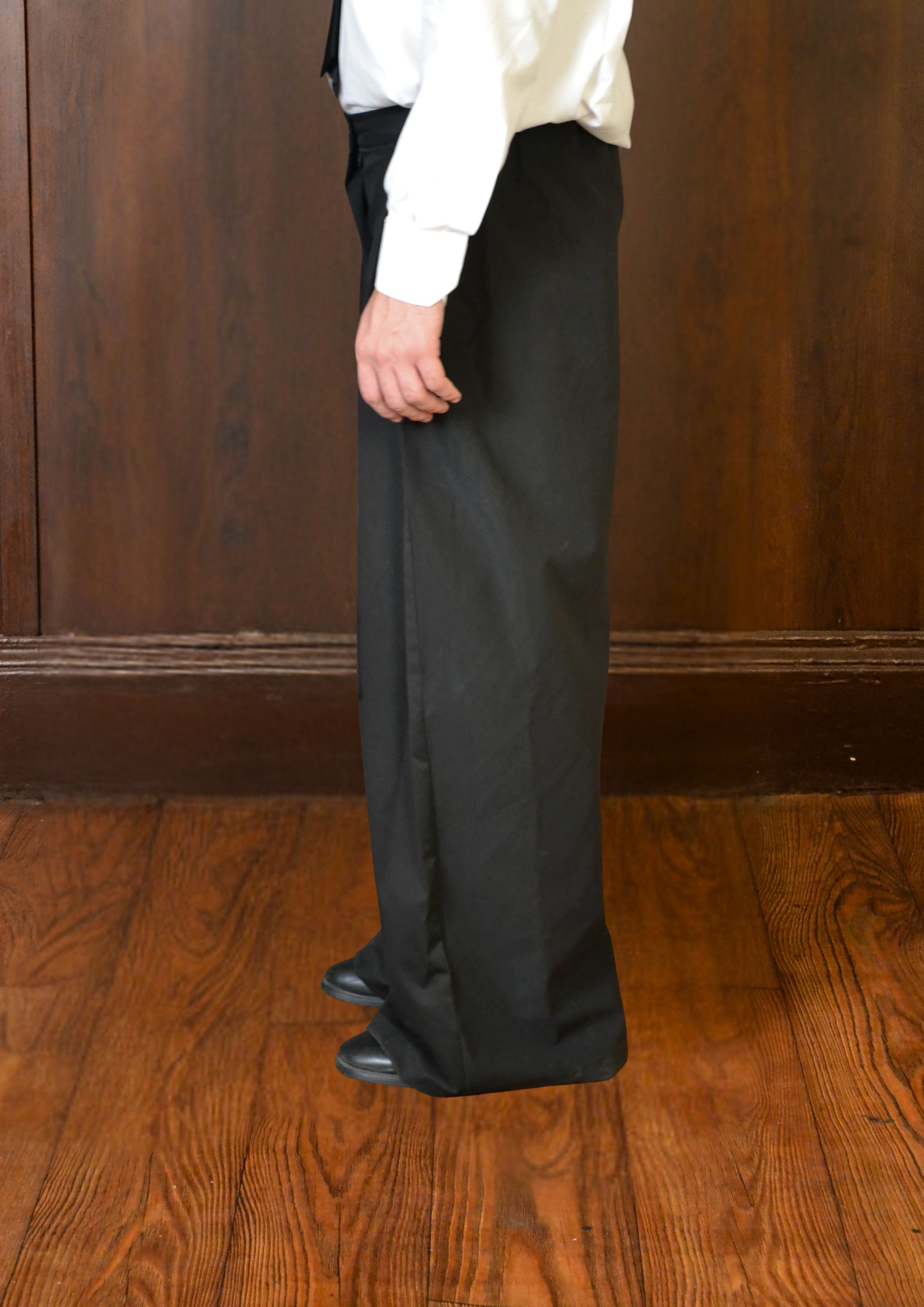 Unisex Pleated Pants