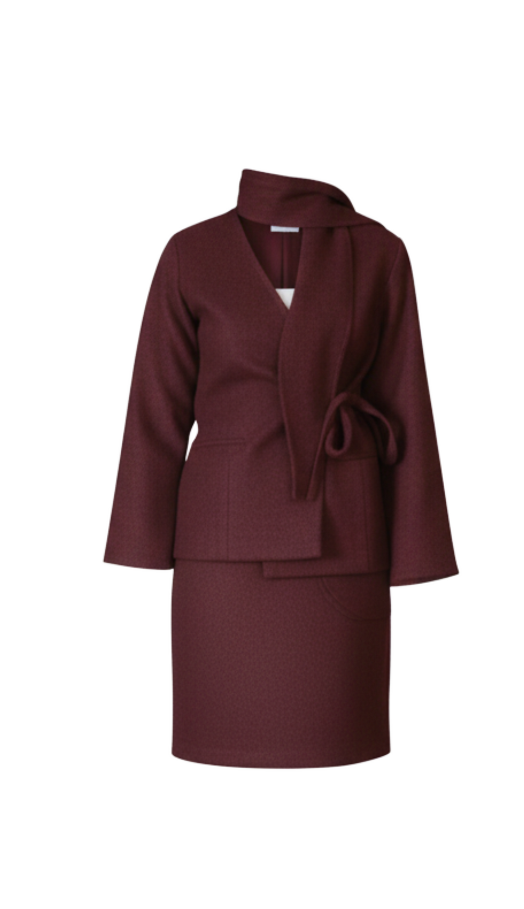 The Tailored Wrap Jacket