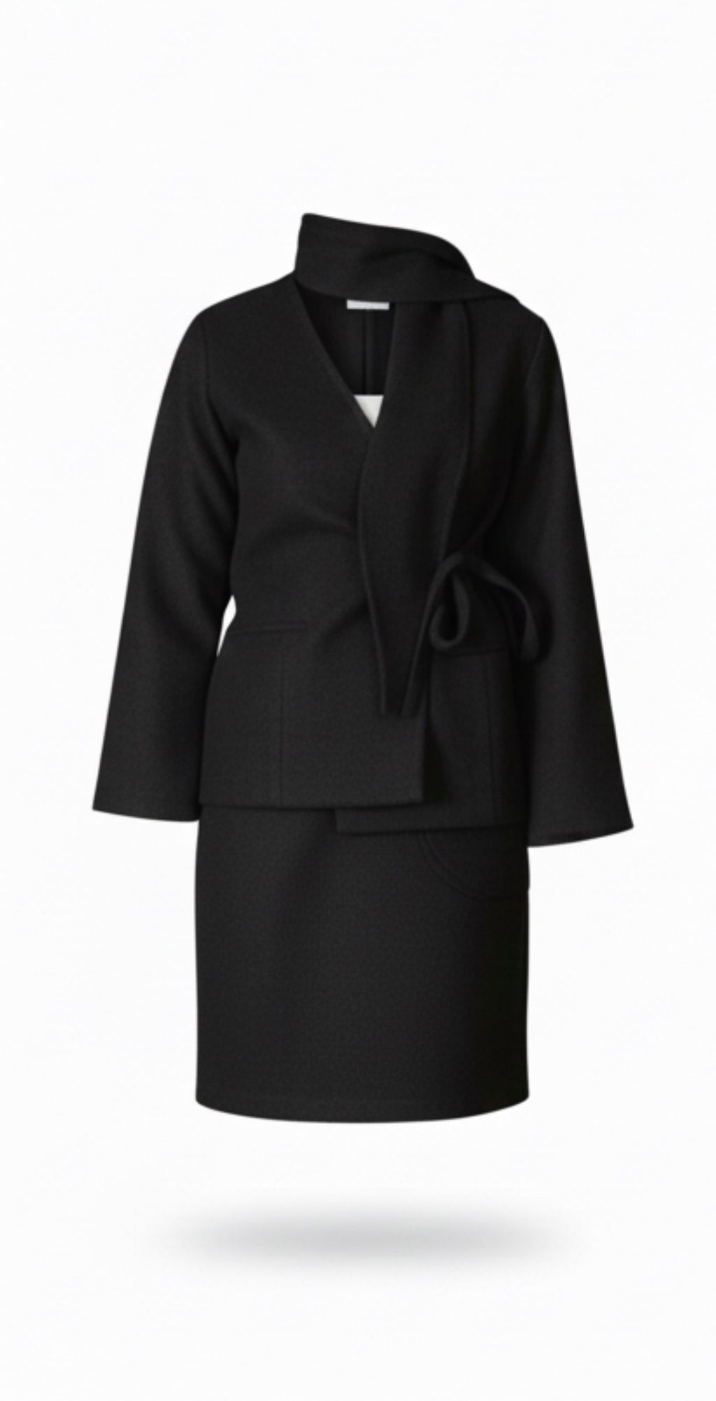 The Tailored Wrap Jacket
